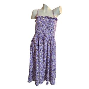 🇸🇪H&M  Purple Floral Sun Dress